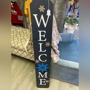 Handmade Welcome Sign